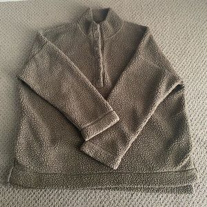Aerie Oversized Sherpa Hoodie